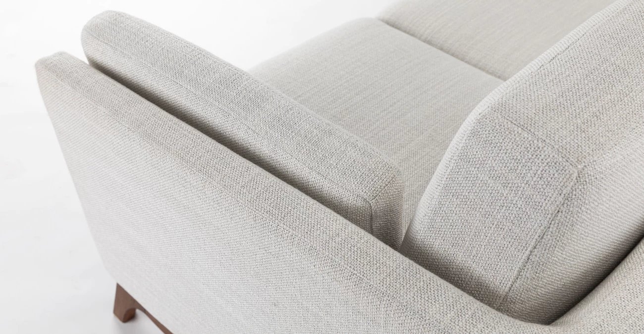 Ceni Fresh White Sofa - Image 5