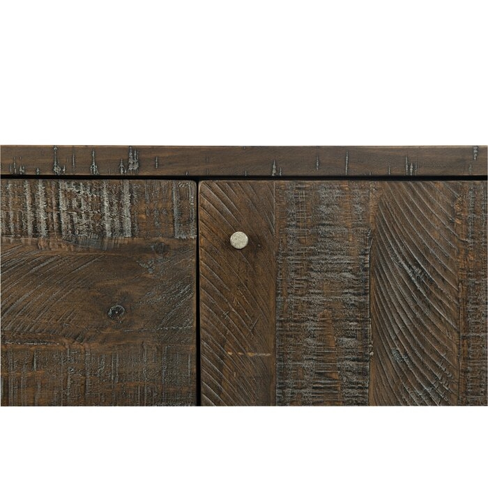 Bernhardt Payson 64'' Wide 3 Drawer Pine Wood Sideboard - Image 1