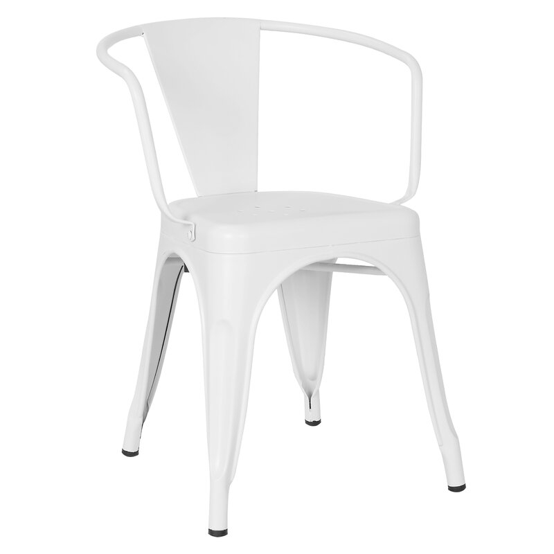 Lydd Dining Chair, White - Image 0