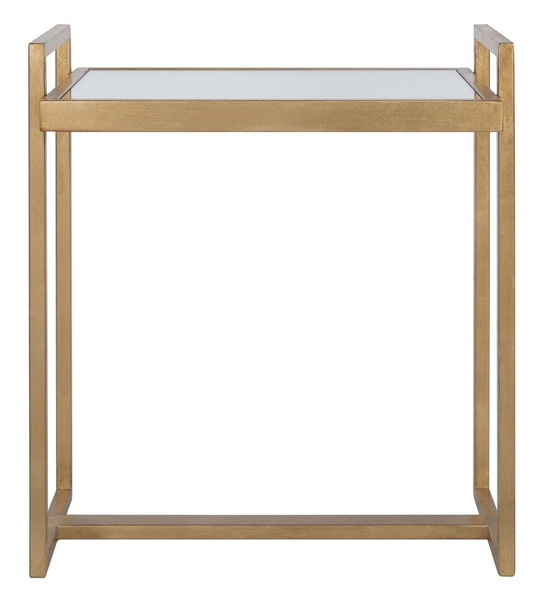 Noland Mirror Top Accent Table - Gold - Arlo Home - Image 0