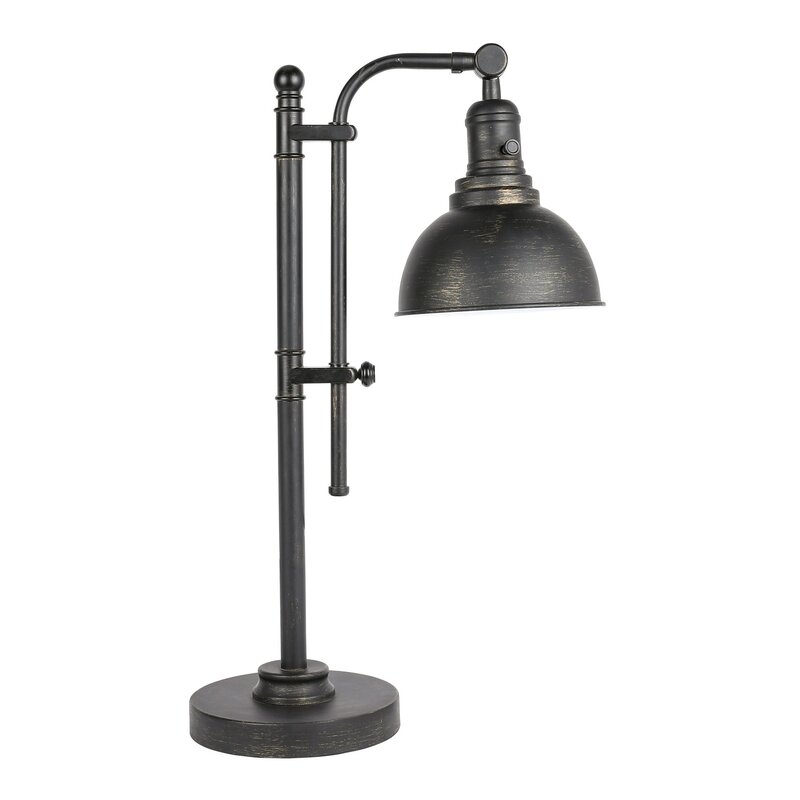 Pendley 28.75" Aged Bronze Desk Lamp - Image 0