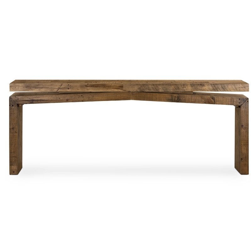 Henn 78.75" Solid Wood Console Table - Image 0