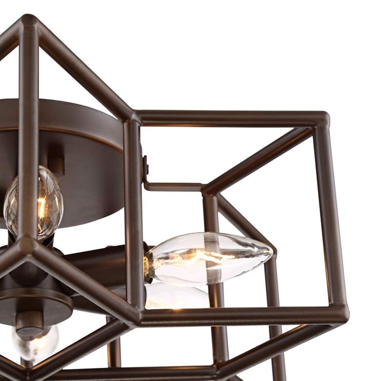 Cosmos 6-Point Star Oil-Rubbed Bronze 6-Light Ceiling Light - Style # 65K88 - Image 2