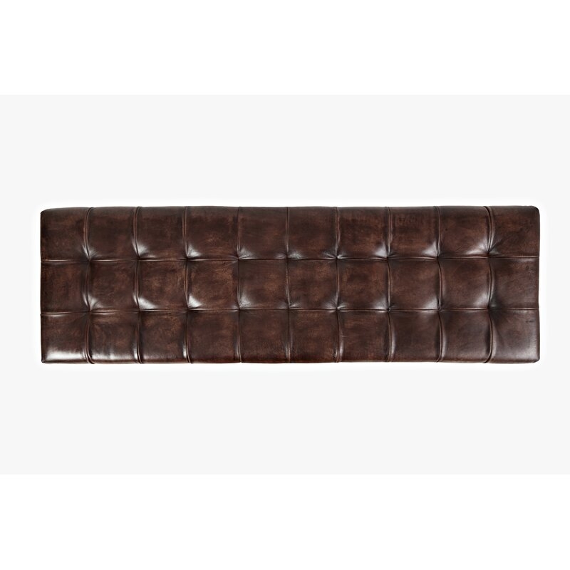 Carroll Genuine Leather Bench - Image 2