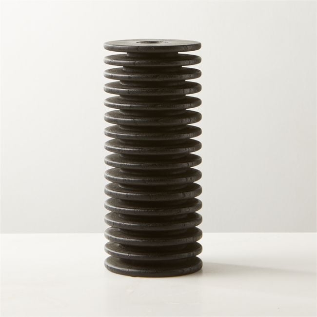 Layer Black Taper Candle Holder Large - Image 0