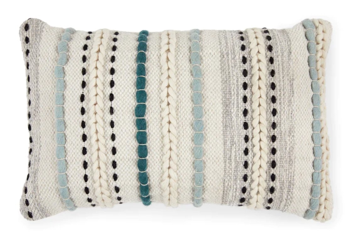 Stitch Aqua Pillow - Image 0