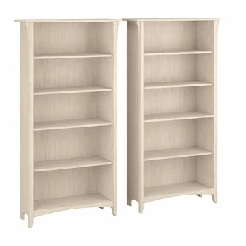 Pernell 63'' H x 32'' W Standard Bookcase (Set of 2) - Image 2