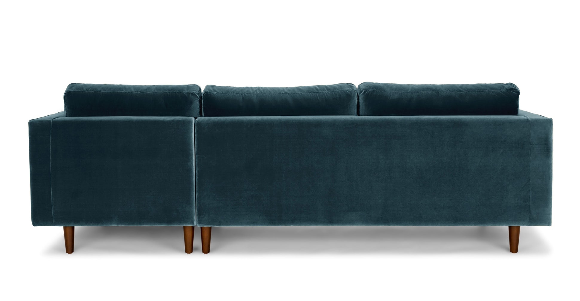 Sven Right Sectional Sofa, Pacific Blue - Image 2
