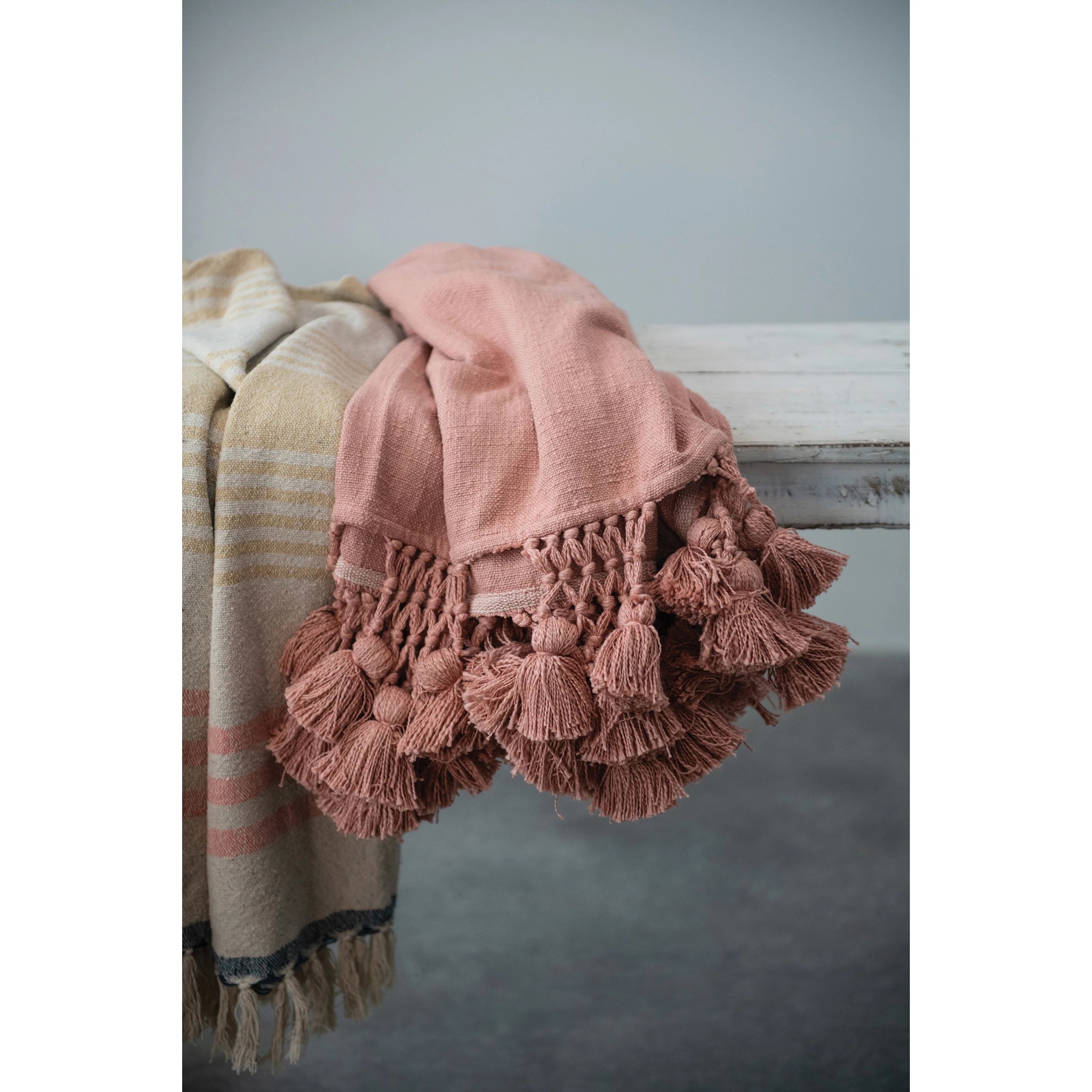Aria Throw, Coral - Image 1