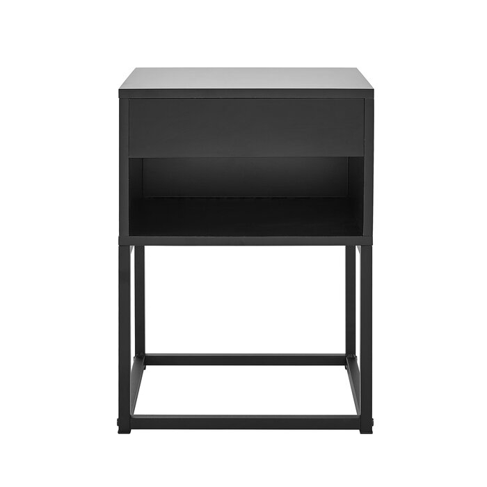 Aibne Frame End Table with Storage - Image 0