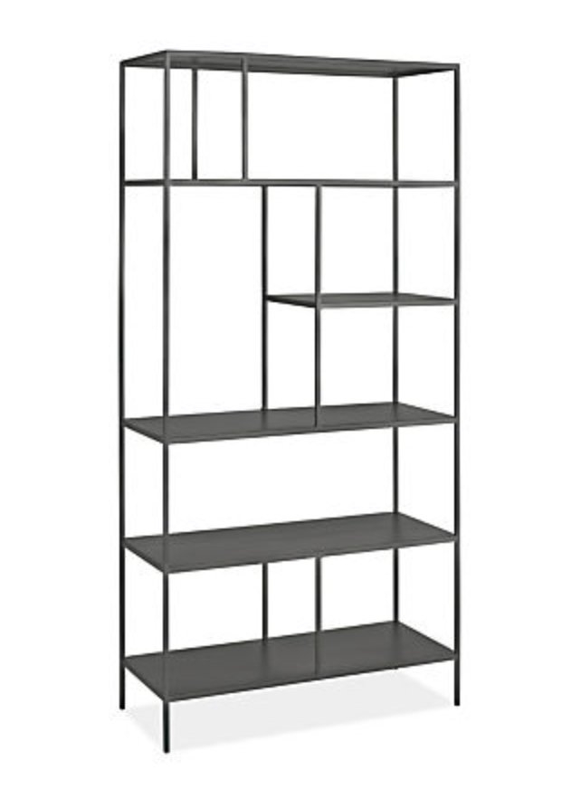 Foshay Bookcases in Natural Steel - Image 0