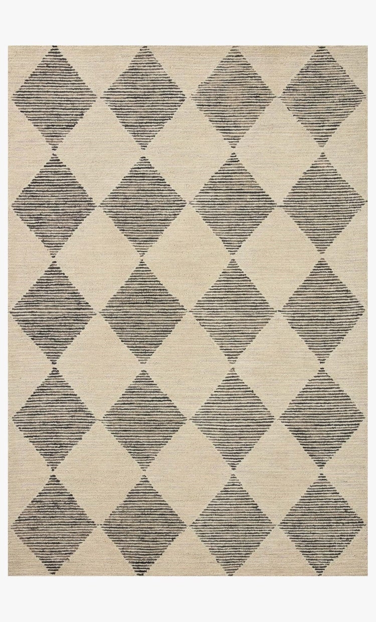 FRA-01 CJ Beige / Charcoal, 8'6" x 12' - Image 0