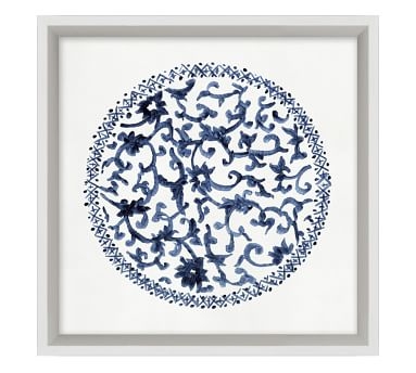 Porcelain Blue Print, Set of 4 - Image 4