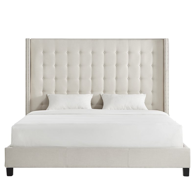 Luxullian Upholstered Panel Bed - Image 0