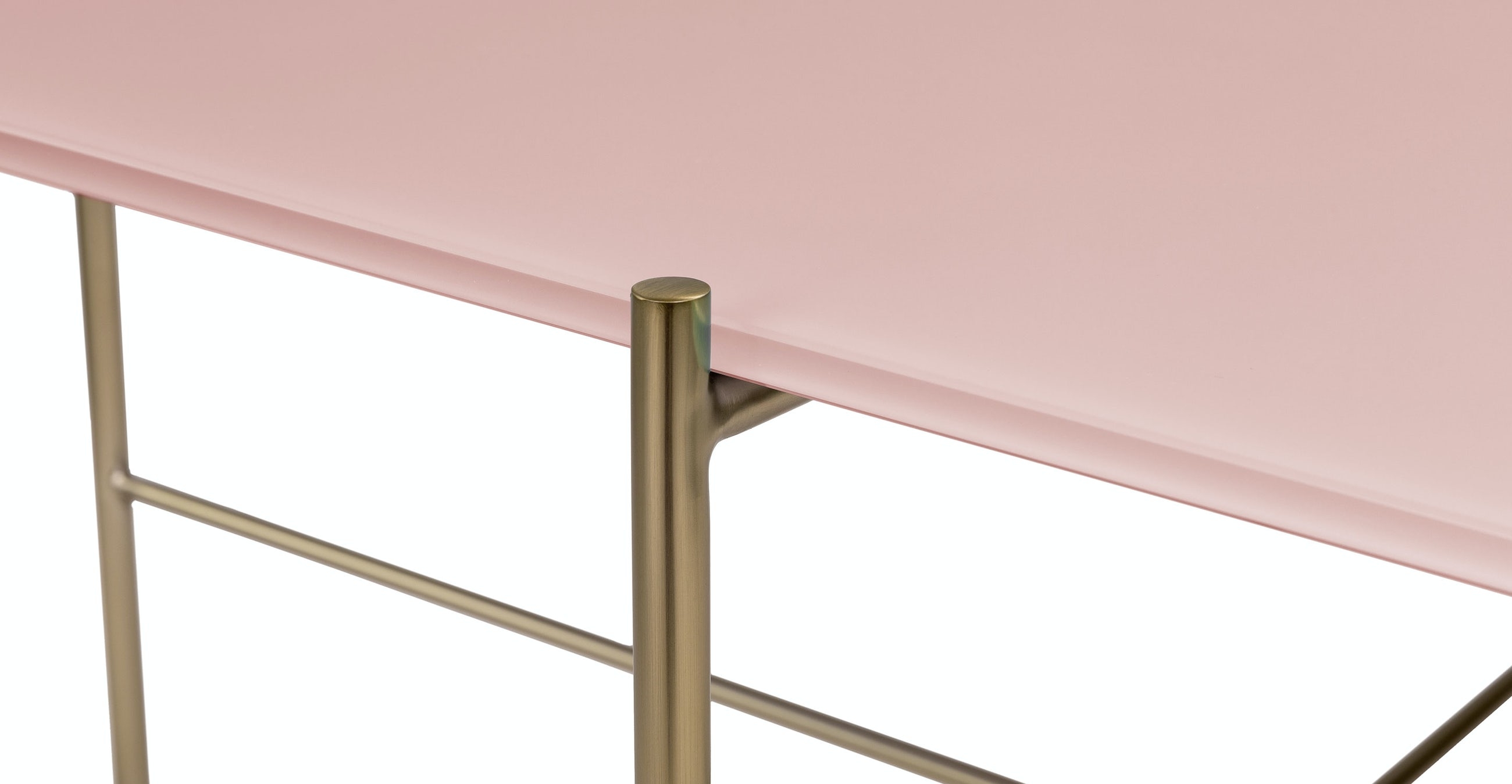 Silicus Pink Oblong Coffee Table - Image 3