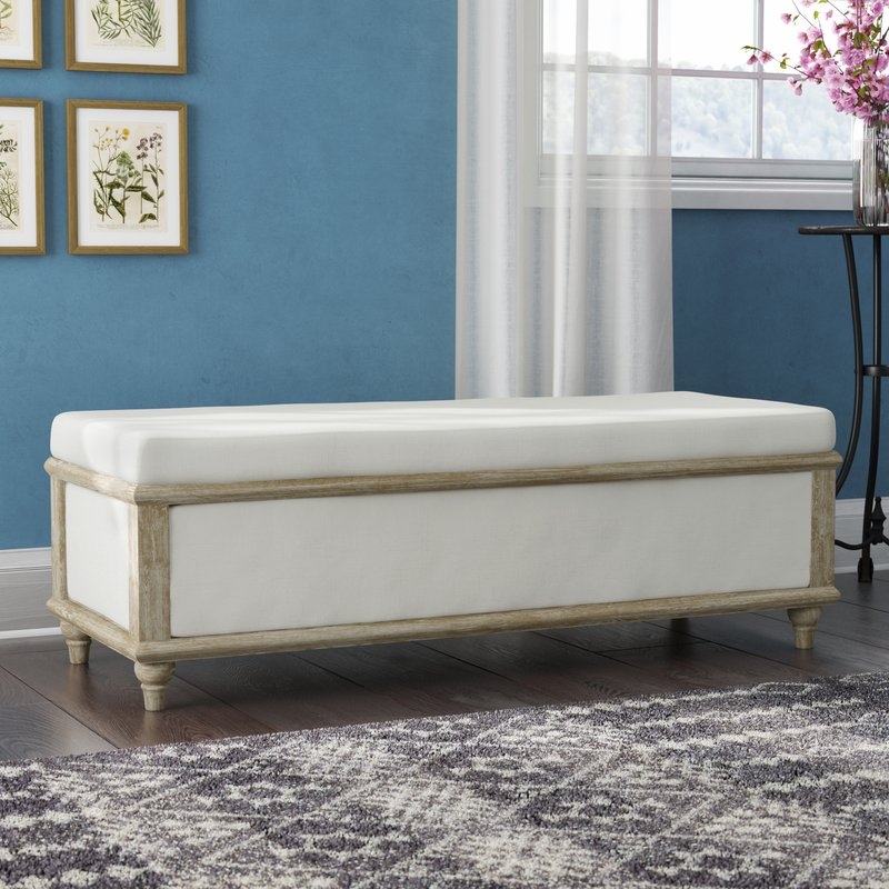 Pennie Upholstered Storage Bench - Image 0