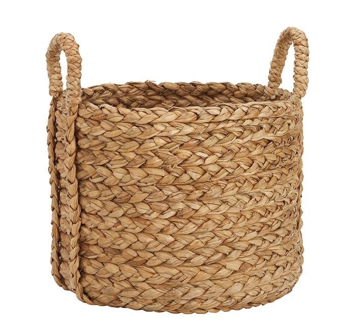 Beachcomber Handwoven Seagrass Round Handled Baskets - Image 0