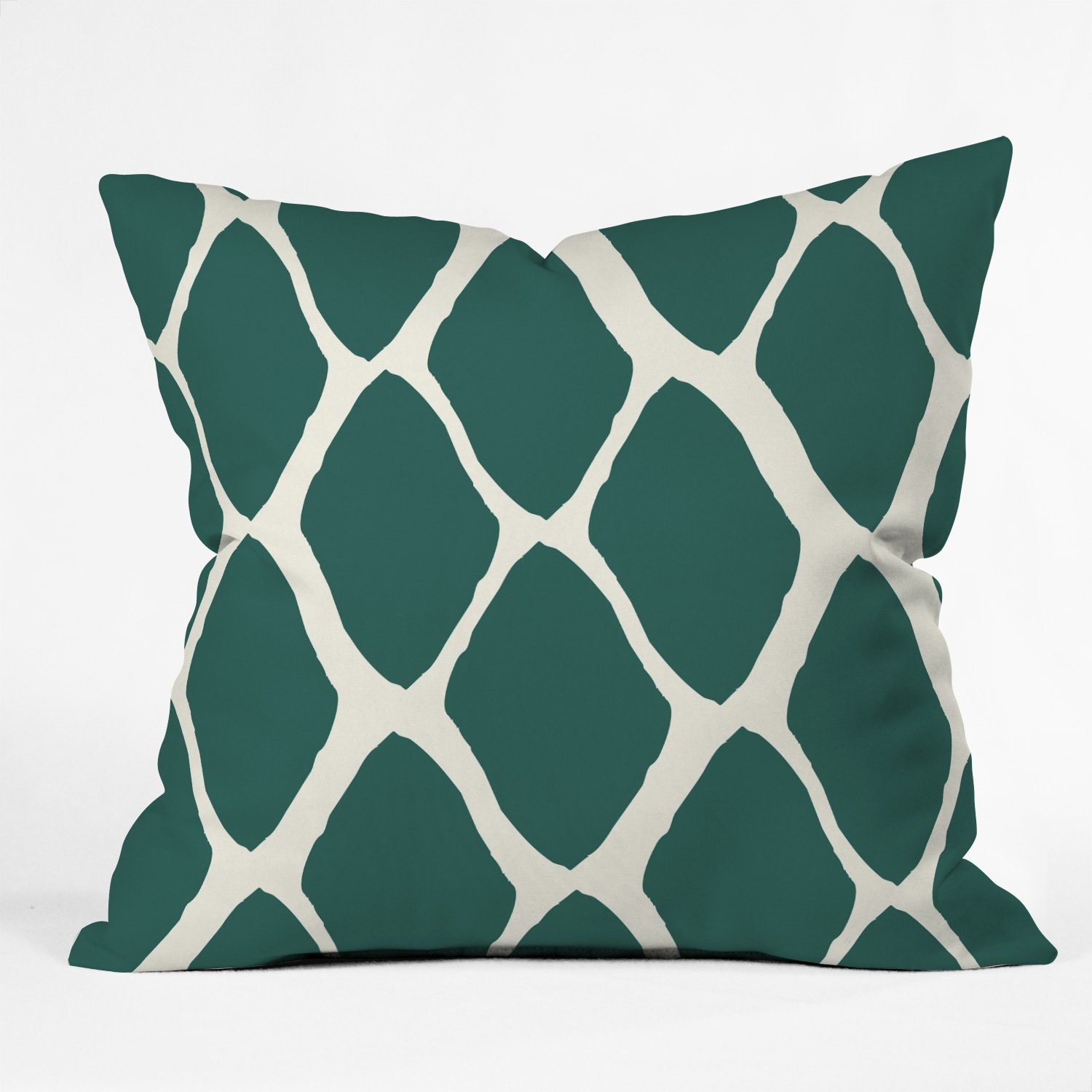 Teal Dreams Throw Pillow - with insert - Image 0