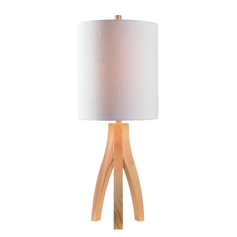 Liara 27" Tripod Table Lamp_Oak - Image 2