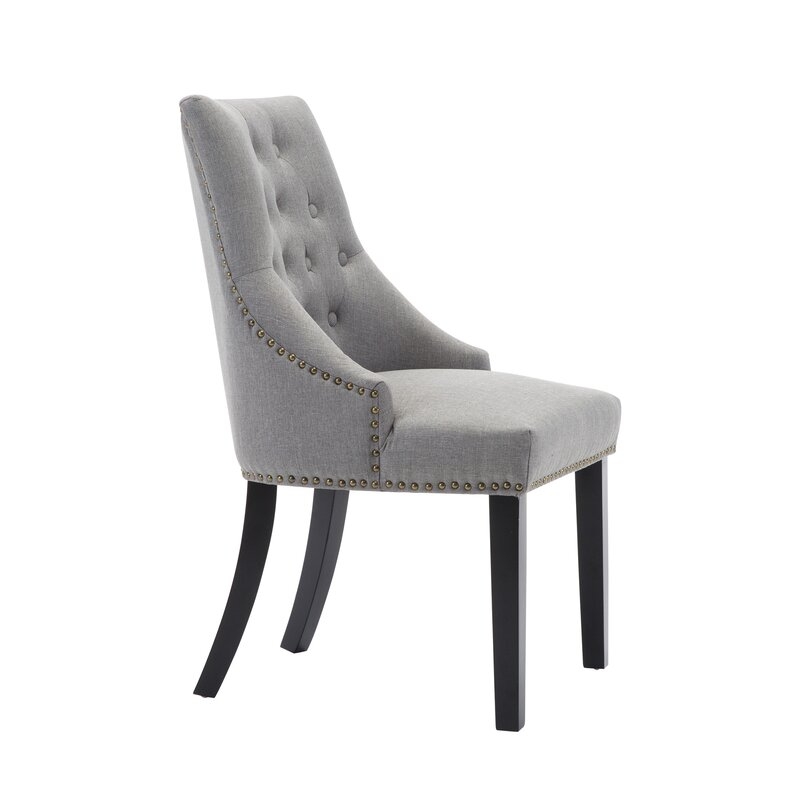 Hopkint Tufted Upholstered Parsons Chair (set of 2) - Image 2