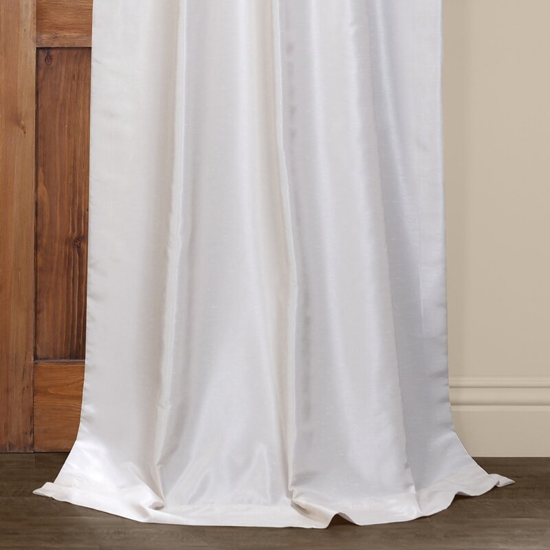 Forbell Synthetic Blackout Thermal Pinch Pleat Single Curtain Panel - Image 3