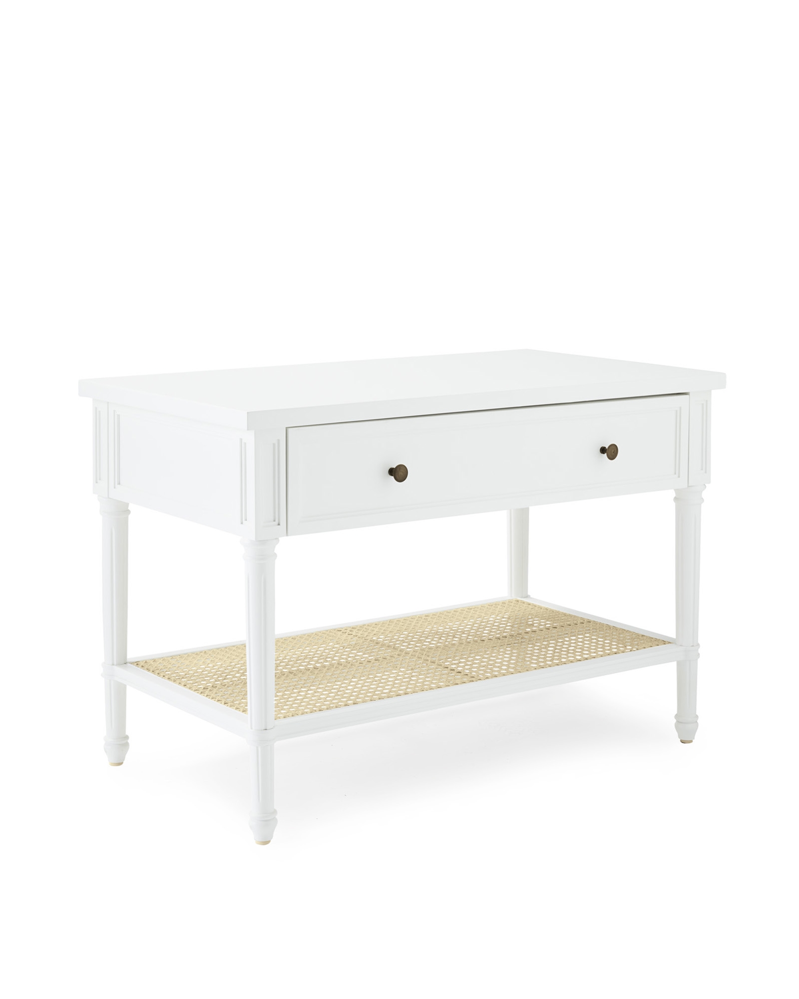Harbour Cane Nightstand - White - Image 2