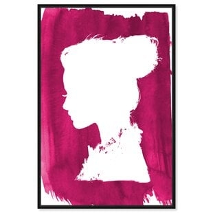 Fashion and Glam Beaute Strawberry Portraits - Graphic Art Print on Canvas - Image 0