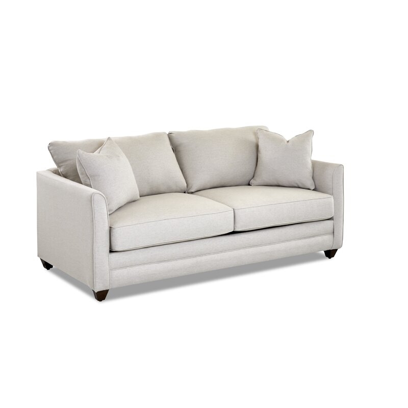 Sarah 77" Square Arm Sofa Bed - Image 2