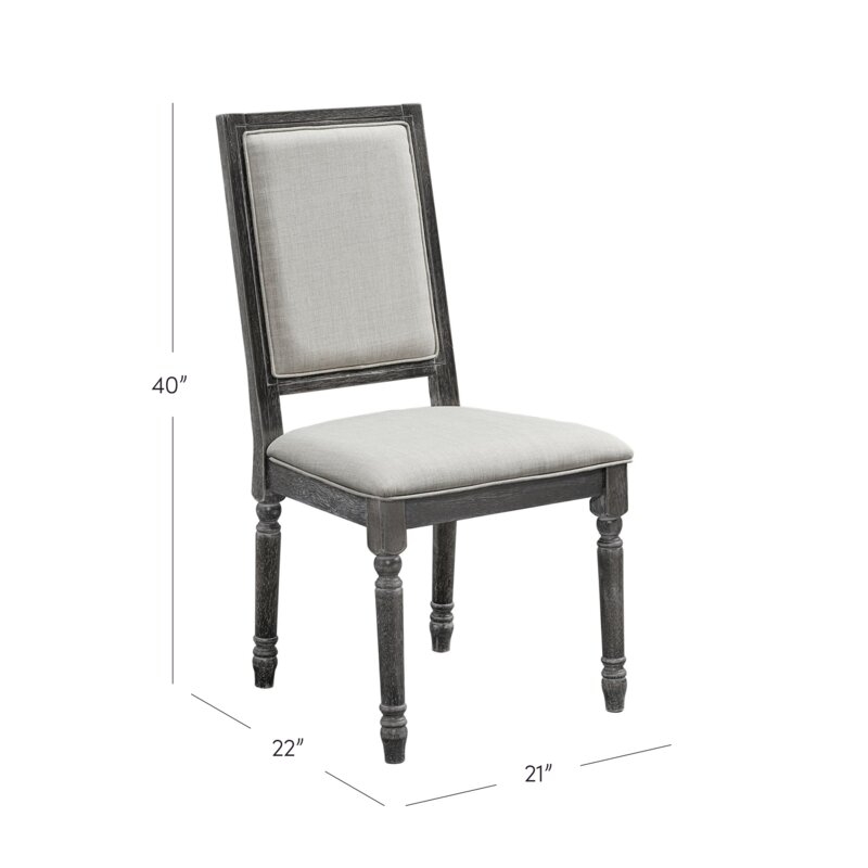 Sandown Upholstered Dining Chair- set of 2 - Image 2
