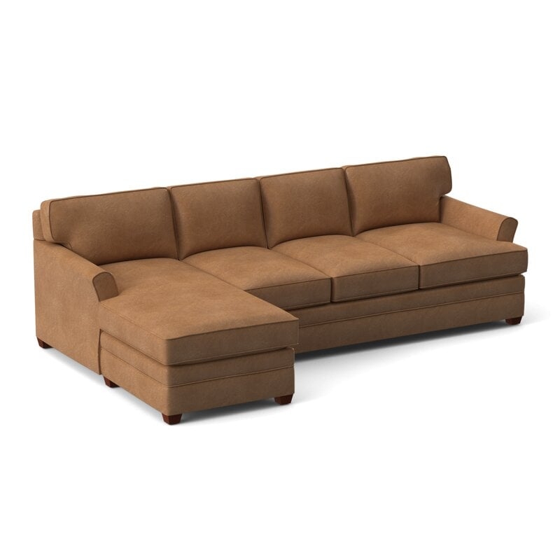Leather Sectional - Image 0