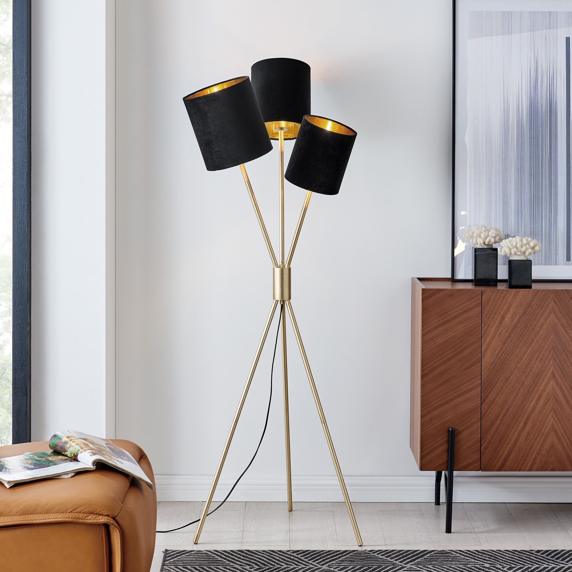 Doutzen 62'' Tripod Floor Lamp - Image 0