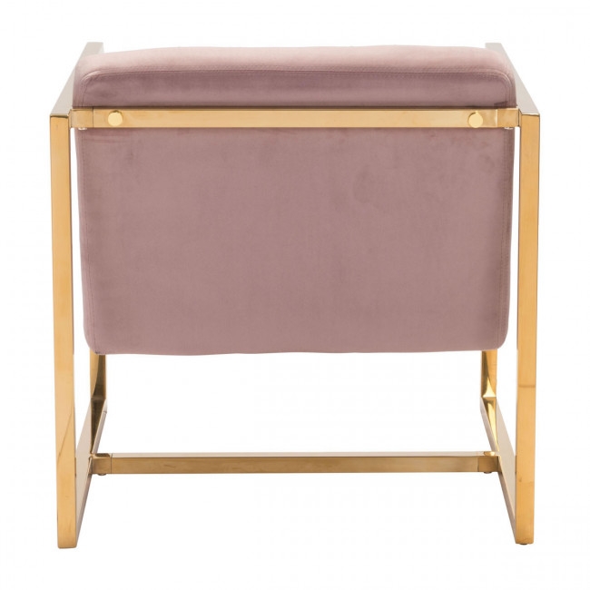 Opal Chair, Pink Velvet - Image 2