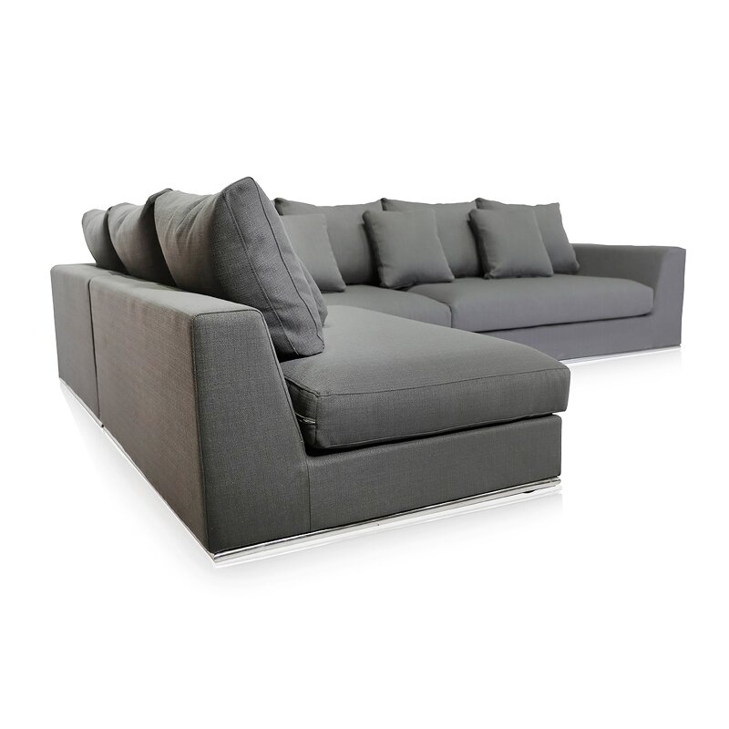 Moore 120.5" Wide Reversible Modular Sectional - Image 2