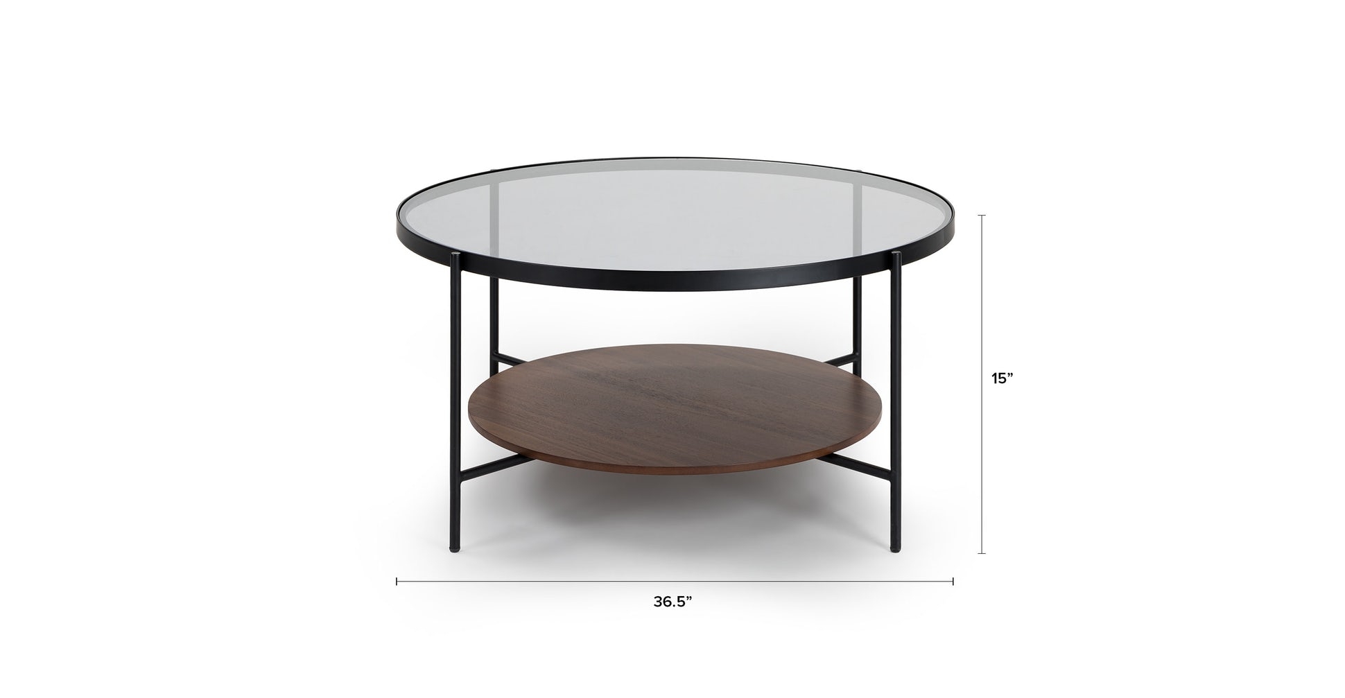 Vitri Walnut Coffee Table - Image 2