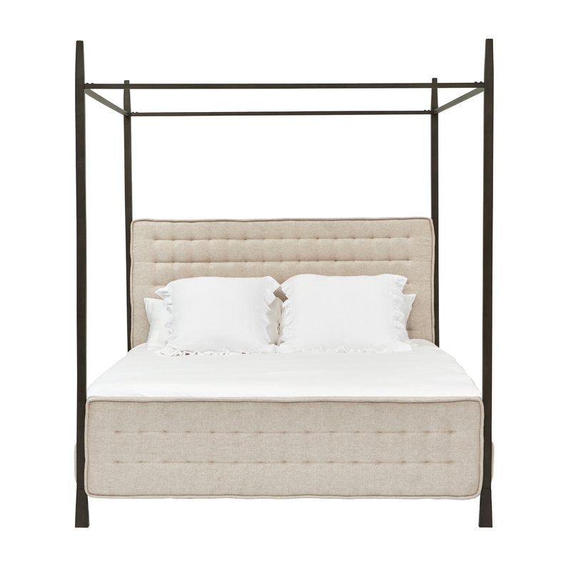Upholstered Canopy Bed - King - Image 0