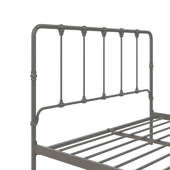 Viviana Farmhouse Metal Platform Bed - Image 1