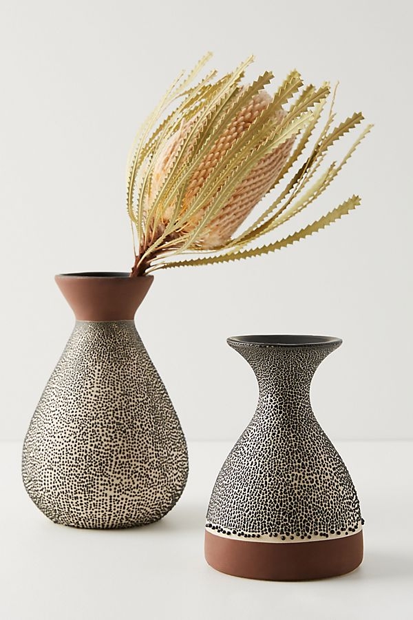Spotted Ceramic Vase - Image 0