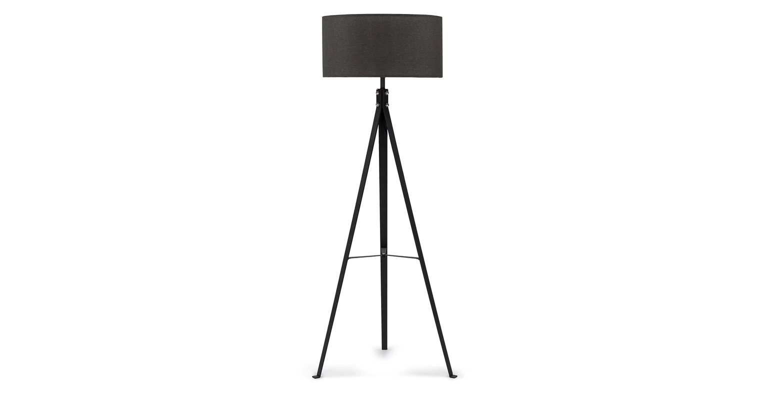 Treo Black Floor Lamp - Image 0