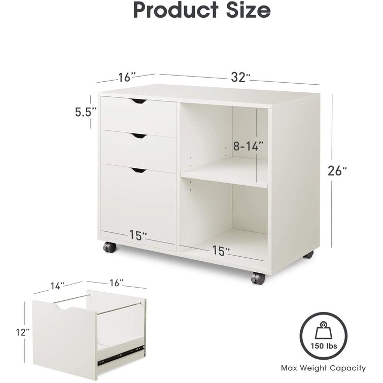 Home Office Mobile Printer Stand - Image 3