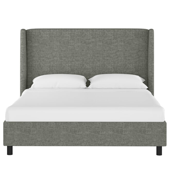 Alrai Wingback Upholstered Platform Bed - Image 2