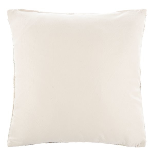 Key Metallic Cowhide Leather Throw Pillow - Image 1