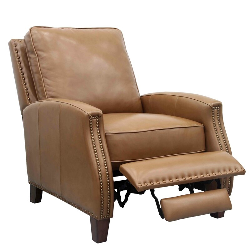Bradly Leather Manual Recliner - Image 1