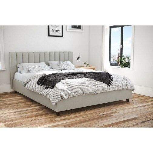 Brittany Upholstered Platform Bed - Image 1
