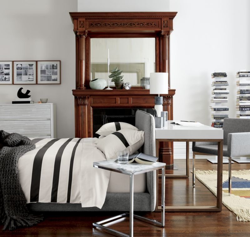 façade grey king bed - Image 5