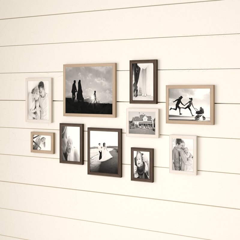 10 Piece Sturminster Gallery Picture Frame Set - Image 2