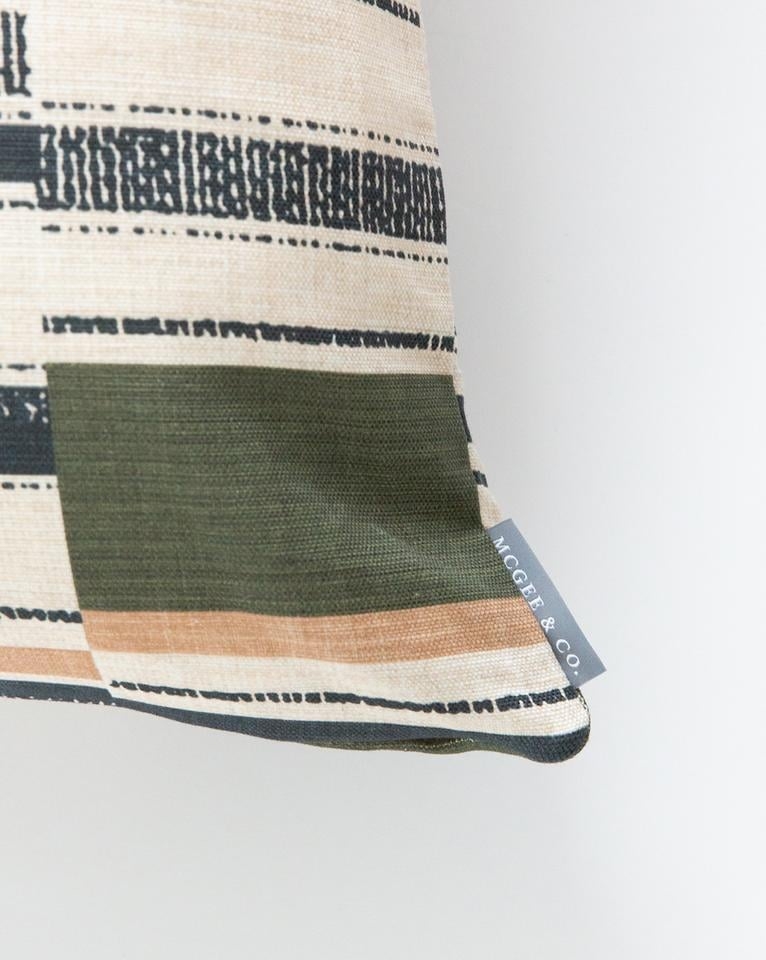 KEEGAN MIXED STRIPE PILLOW COVER - Image 1