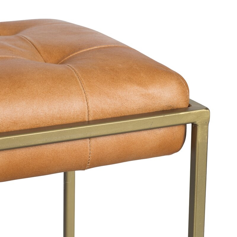 Genuine Leather Bench - Image 2