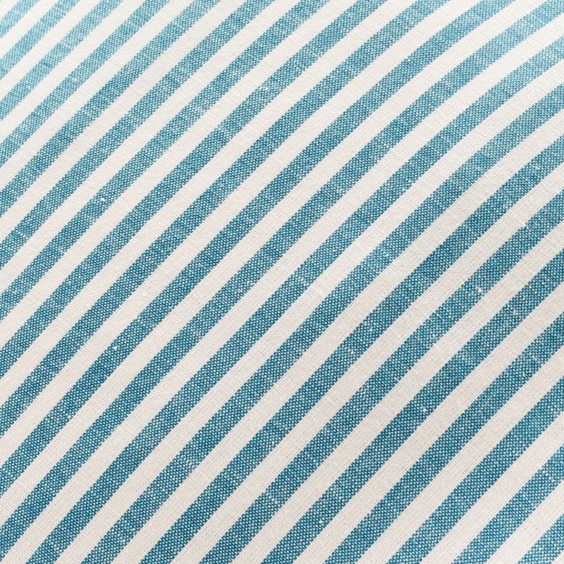 36"x16" Costa Nova Linen Stripe Pillow with Feather-Down Insert - Image 4
