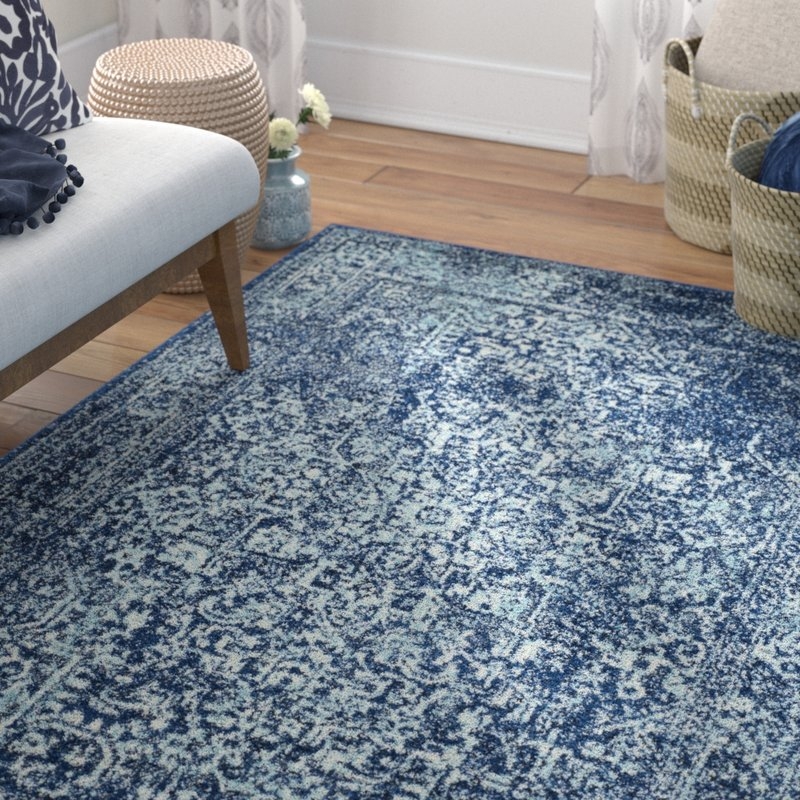 Elson Navy Area Rug - Image 1