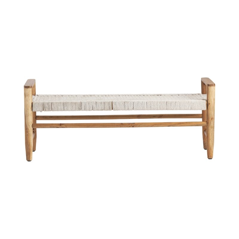 Ston Easton Solid Wood Bench - Image 1